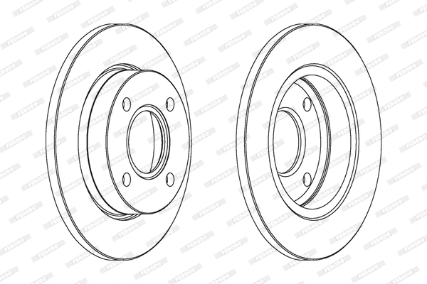 Brake Disc (DDF845)