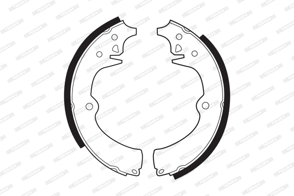 Brake Shoe Set (FSB115)