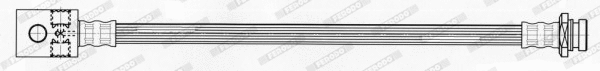 Brake Hose (FHY3222)
