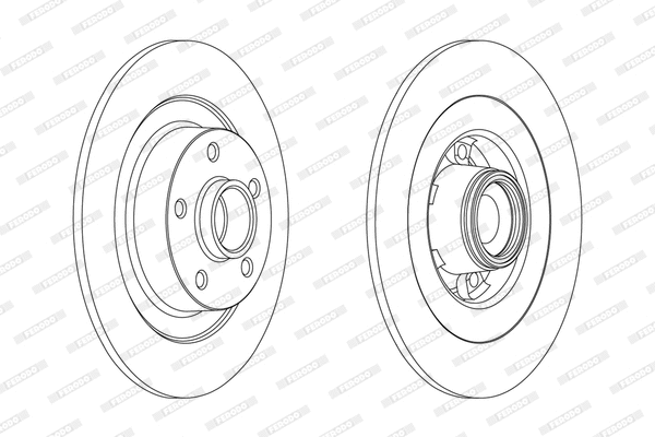Brake Disc (DDF1725)