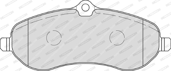 Brake Pad Set, disc brake (FVR1771)