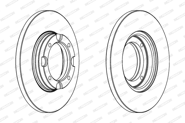Brake Disc (DDF358)