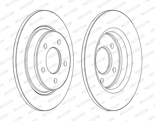 Brake Disc (DDF1546C)