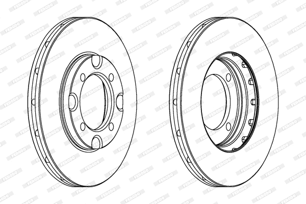 Brake Disc (DDF383)