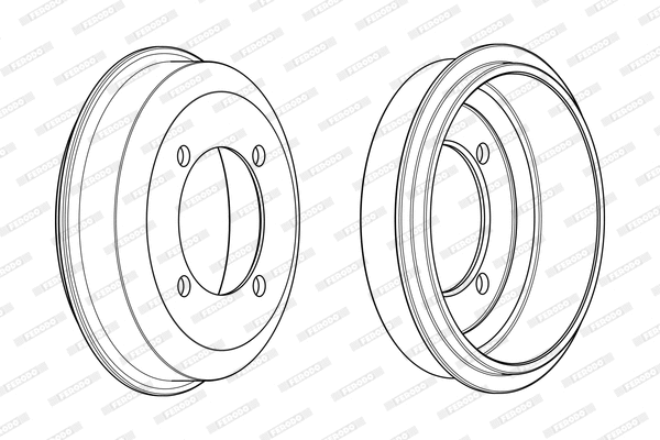 Brake Drum (FDR329321)