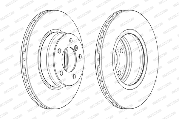 Brake Disc (DDF1241)