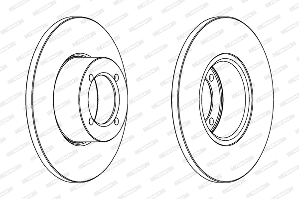 Brake Disc (DDF054)