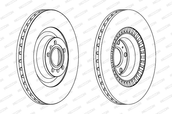 Brake Disc (DDF1572C-1)