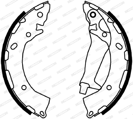 Brake Shoe Set (FSB4047)