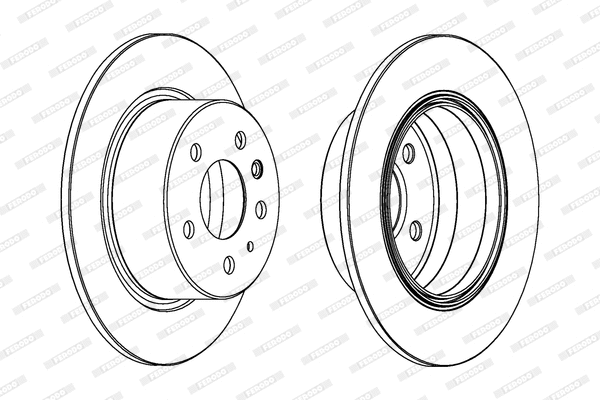 Brake Disc (DDF003)
