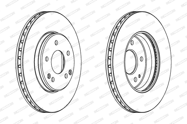 Brake Disc (DDF1135)