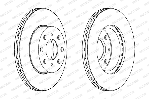 Brake Disc (DDF294)