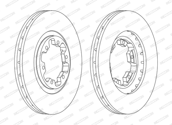 Brake Disc (DDF1626C)