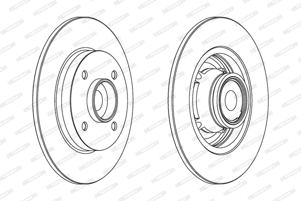 Brake Disc (DDF1560)