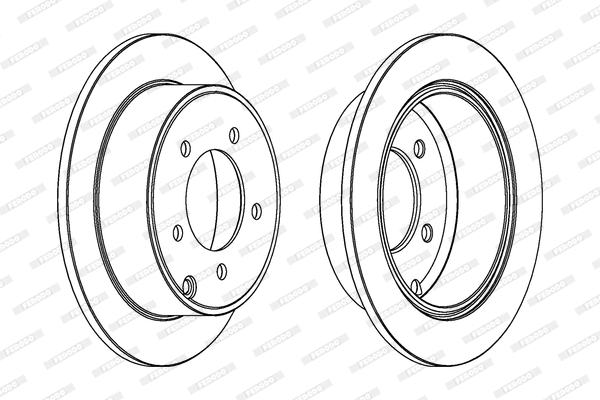 Brake Disc (DDF1762)