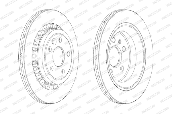 Brake Disc (DDF1802)