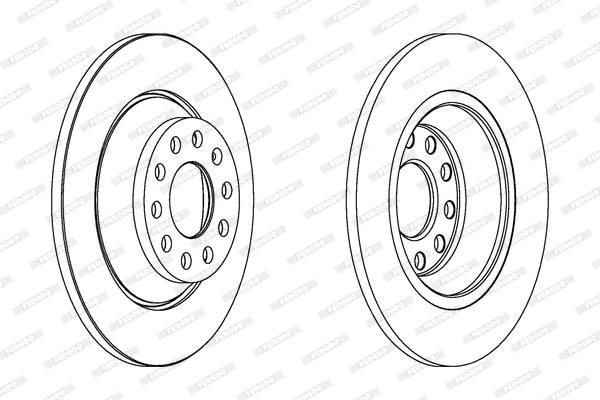 Brake Disc (DDF1307)