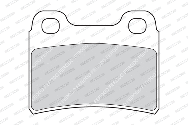 Brake Pad Set, disc brake (FDB772)