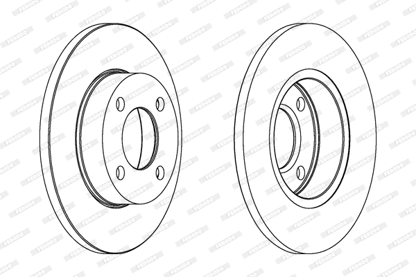 Brake Disc (DDF048)