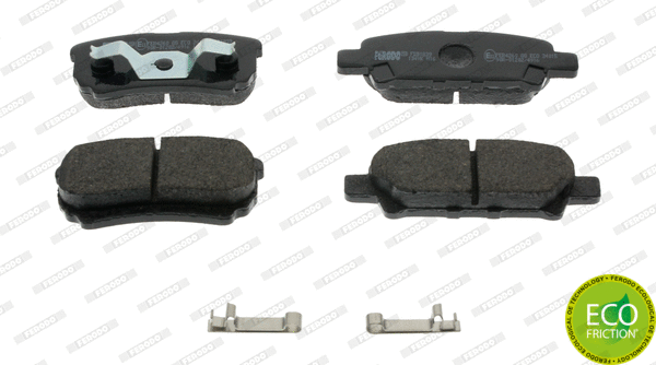 Brake Pad Set, disc brake (FDB1839)