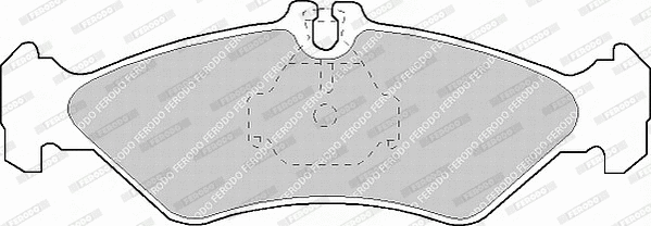Brake Pad Set, disc brake (FVR1039)
