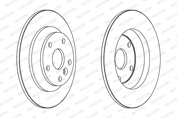 Brake Disc (DDF1616)