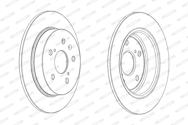 Brake Disc (DDF2075C)