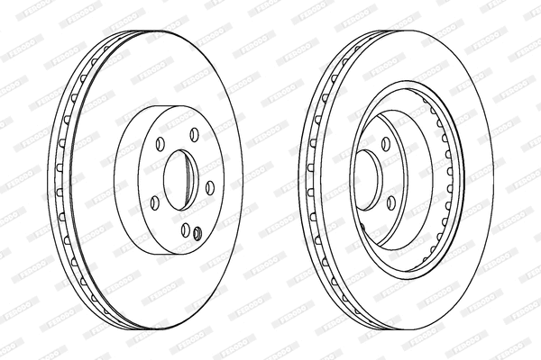 Brake Disc (DDF1595C-1)