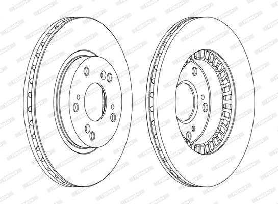 Brake Disc (DDF1496P-D)