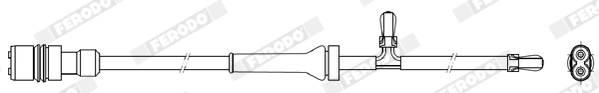 Warning Contact, brake pad wear