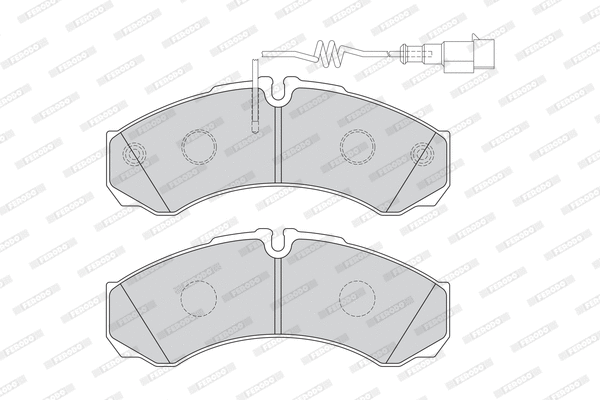 Brake Pad Set, disc brake (FVR4156)