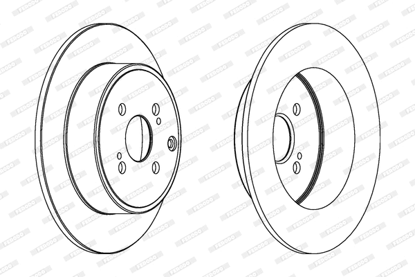 Brake Disc (DDF1421)