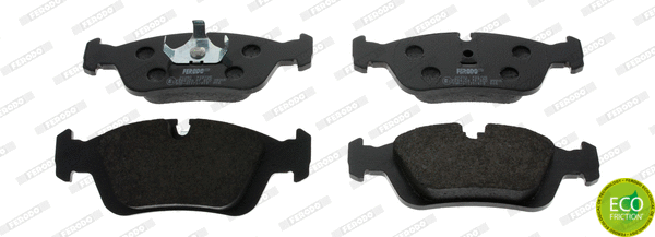 Brake Pad Set, disc brake (FDB725)