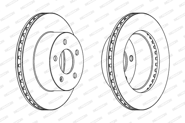 Brake Disc (DDF1027)
