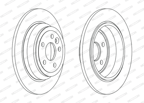 Brake Disc (DDF2607C)