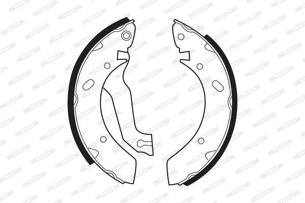 Brake Shoe Set (FSB319)