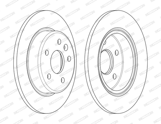 Brake Disc (DDF2426C)