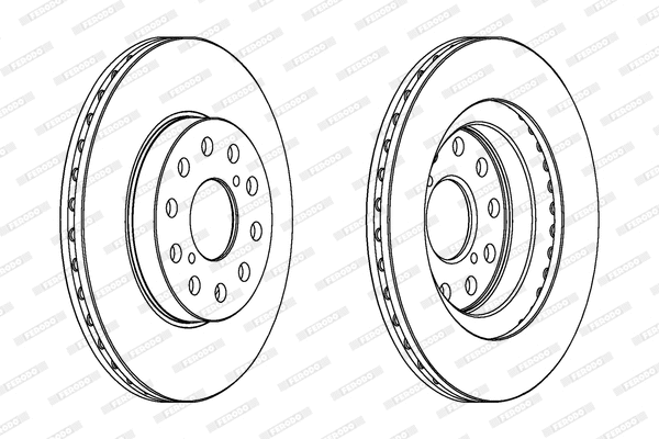 Brake Disc (DDF749)
