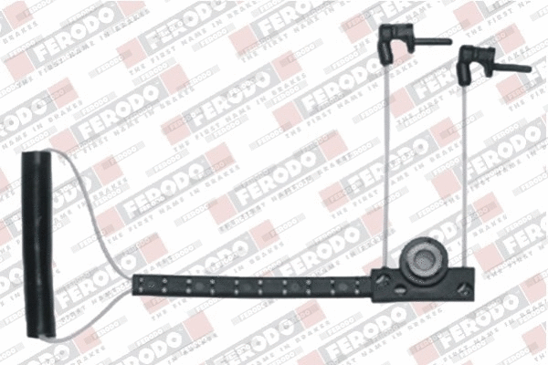 Warning Contact, brake pad wear (FWI248)
