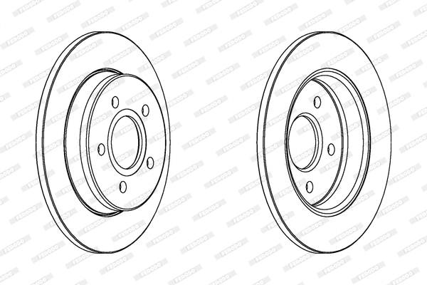 Brake Disc (DDF1226)