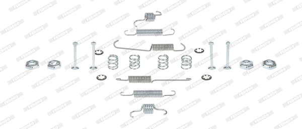 Accessory Kit, brake shoes