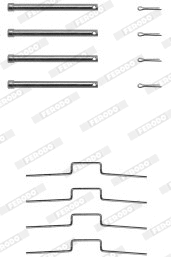 Accessory Kit, disc brake pad (FBA532)