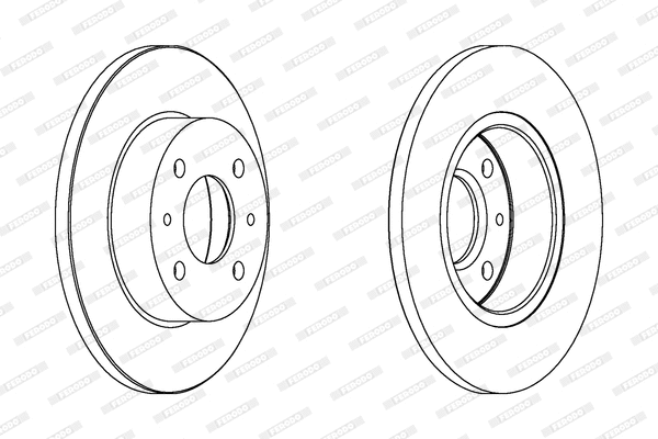 Brake Disc (DDF133)