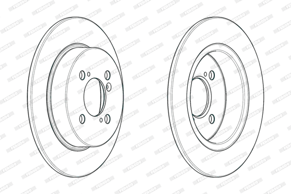 Brake Disc (DDF2071C)
