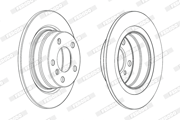 Brake Disc (DDF2197X)