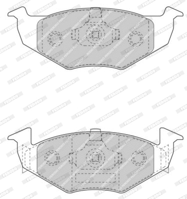 Brake Pad Set, disc brake (FDB4431)