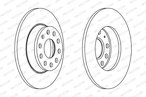 Brake Disc (DDF1895)