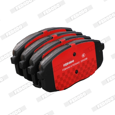 Brake Pad Set, disc brake (FDB4242-S)