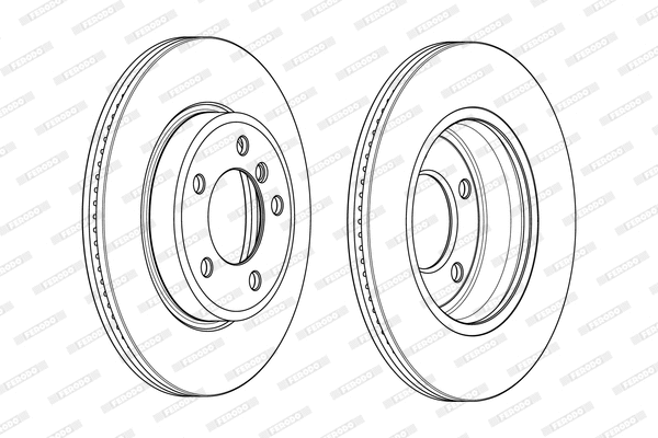 Brake Disc (DDF1066)