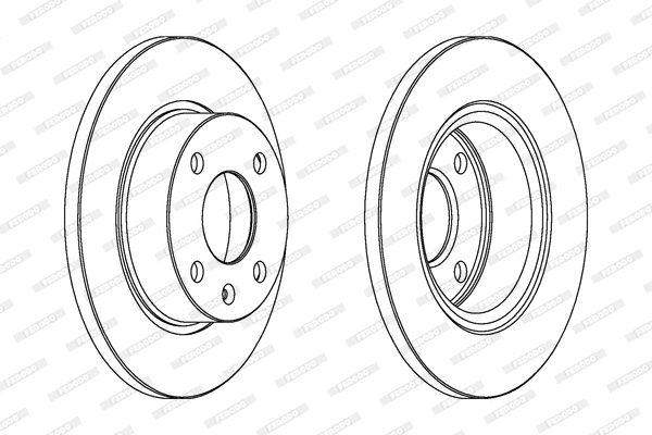 Brake Disc (DDF813)